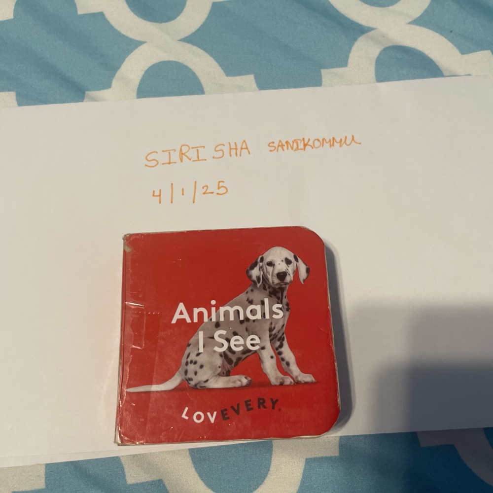 Lovevery animals I see Book